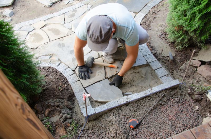 Masonry Installation for Patios