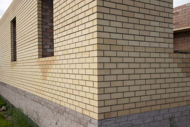 Brick Facade Installation